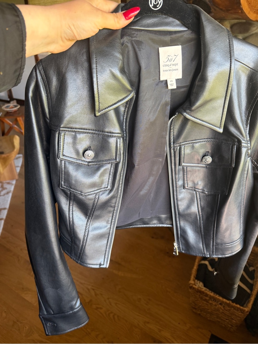 Cinq à Sept Cropped Jacket